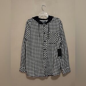 Tony Hawk Men’s Flannel Button Down Shirt Size XL